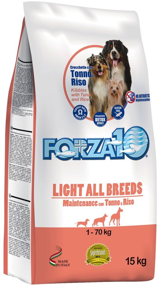 Forza10 Maintenance Dog Forza 10 Maintenance Light com atum e arroz - 15 kg