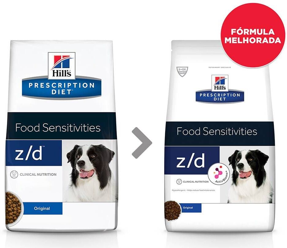 Hill's Prescription Diet z/d Food Sensitivities ração para cães Original - 10 kg