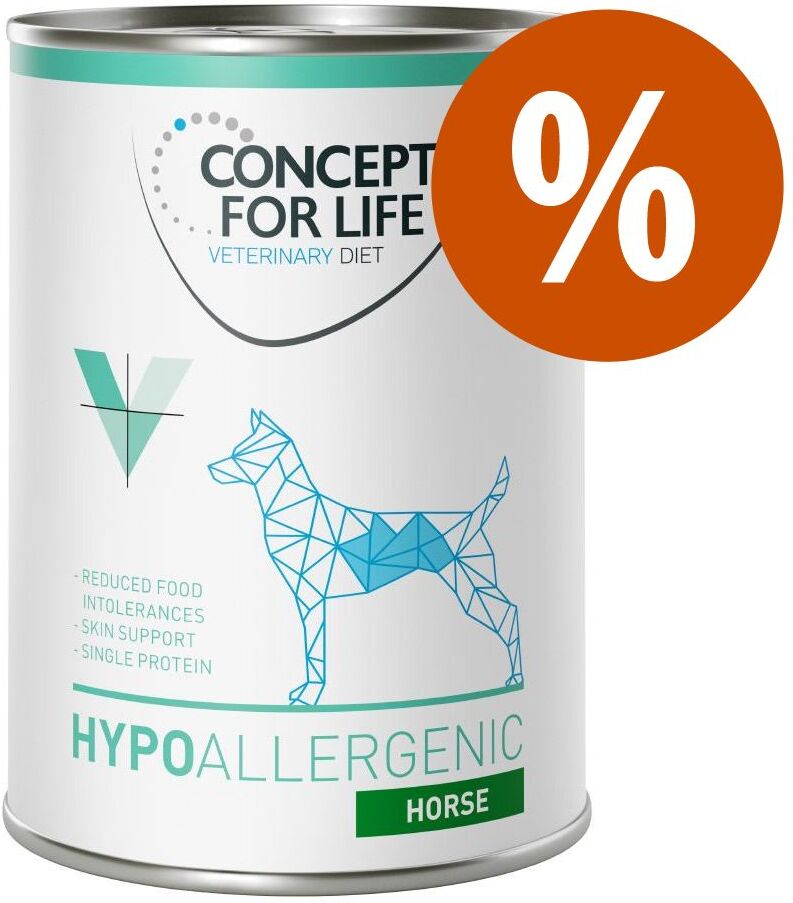 Concept for Life Veterinary Diet 6 x 400 g latas a preço especial! - Weight Control