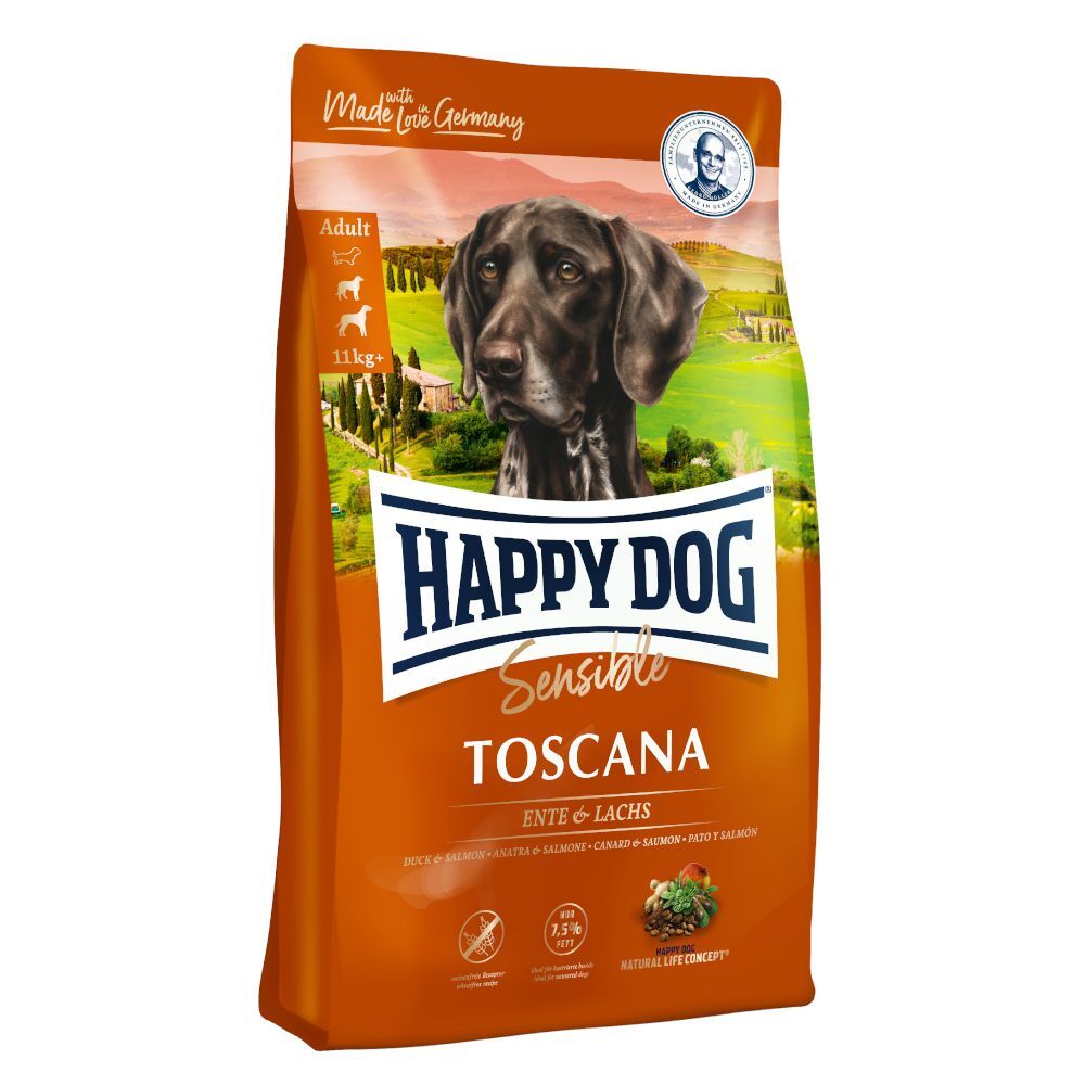 Happy Dog Supreme Sensible Toscânia - Pack económico: 2 x 12,5 kg
