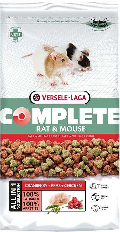 Versele Laga Versele-Laga Complete para ratos e ratazanas domésticas - Pack económico: 2 x 2 kg