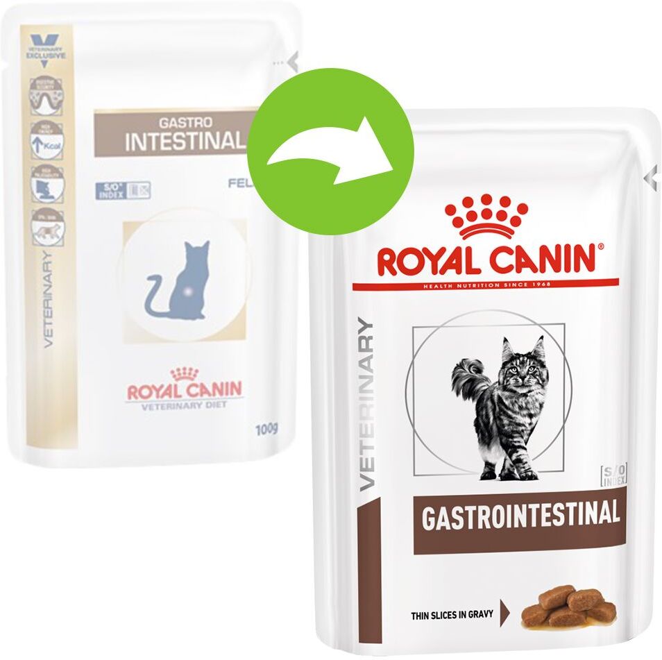 Royal Canin Veterinary Feline Gastro Intestinal saquetas - Pack económico: 24 x 85 g