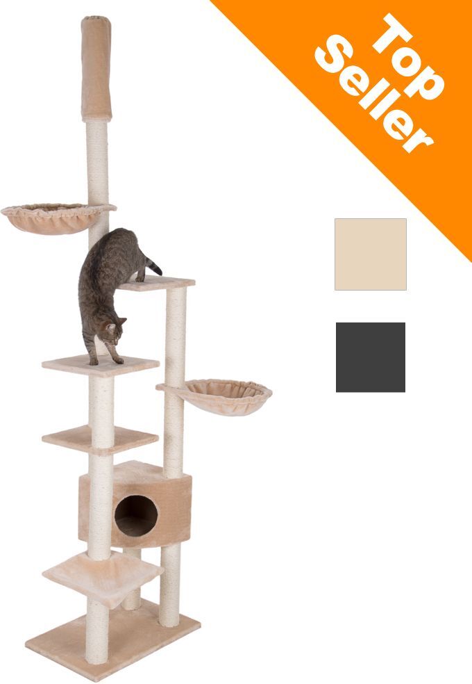 zooplus Exclusive Arranhador Atlas para gatos - Cinza