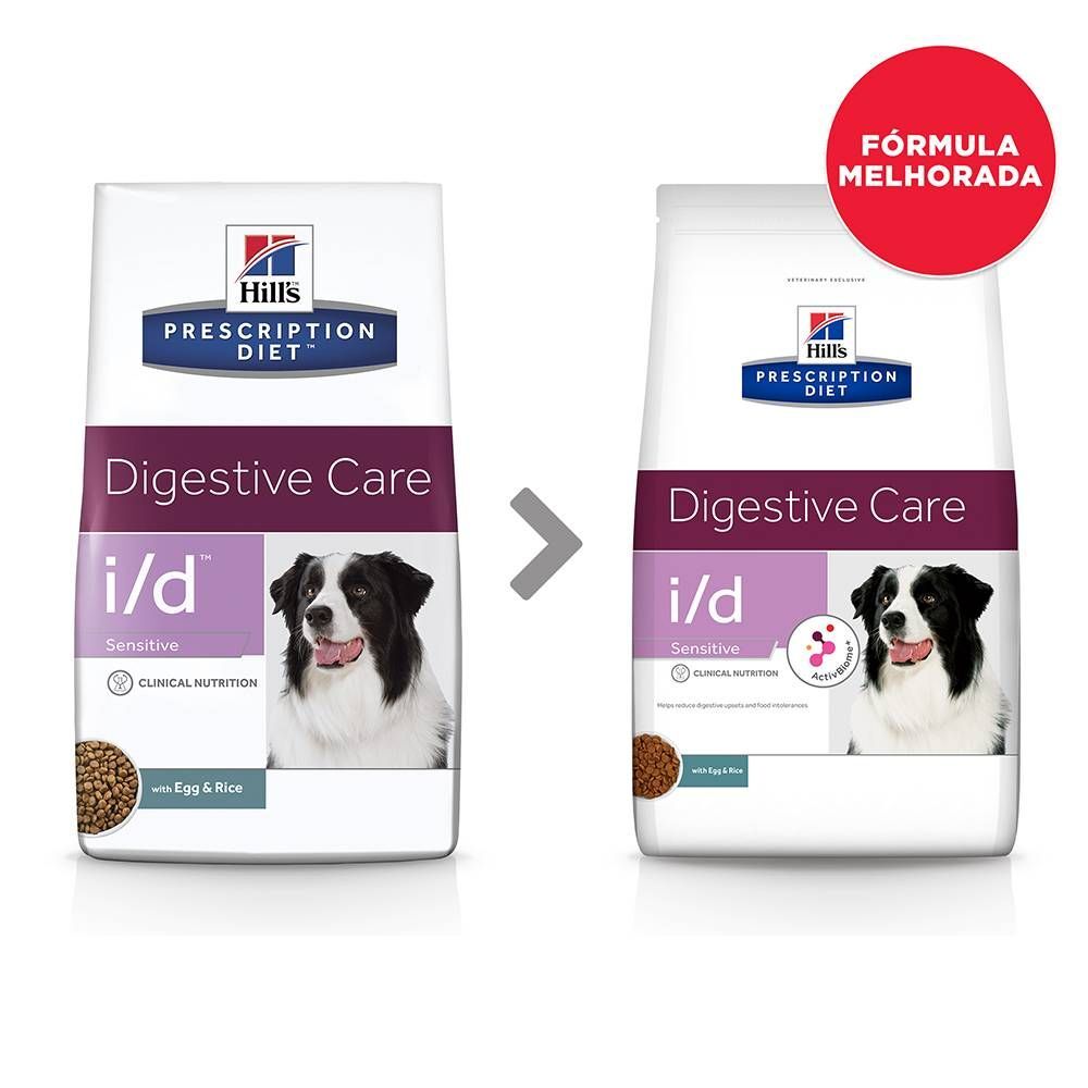 Hill's Prescription Diet i/d Sensitive Digestive Care ração para cães  - Pack económico: 2 x 12 kg
