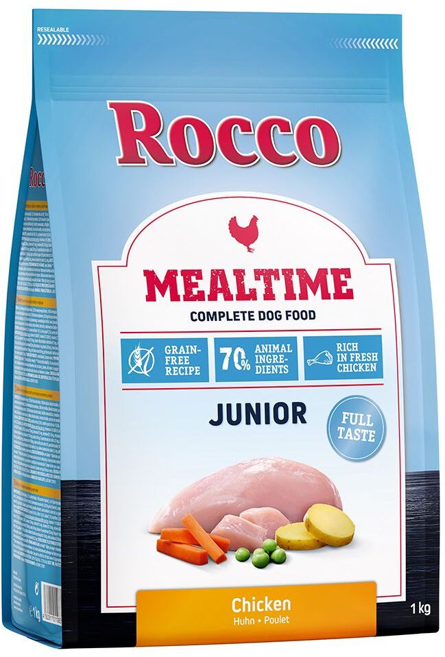 Rocco Mealtime Junior - Frango - Pack económico: 2 x 12 kg