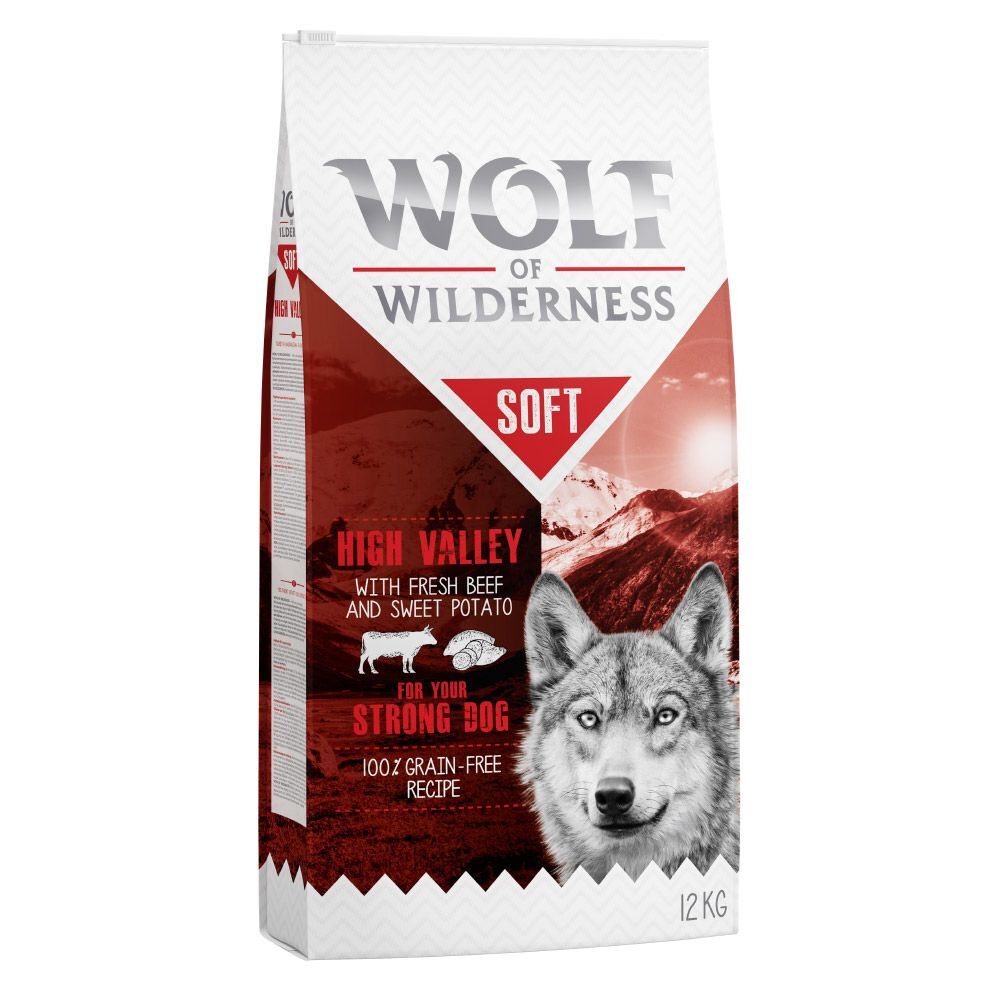 Wolf of Wilderness Soft High Valley com vaca - 5 kg