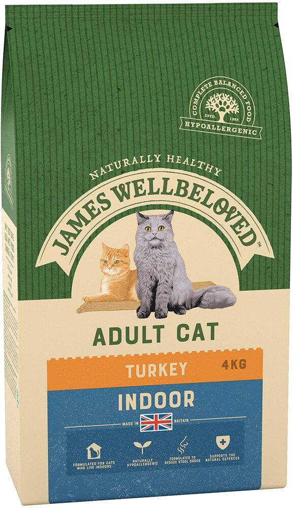 James Wellbeloved Adult Cat Indoor peru - 4 kg