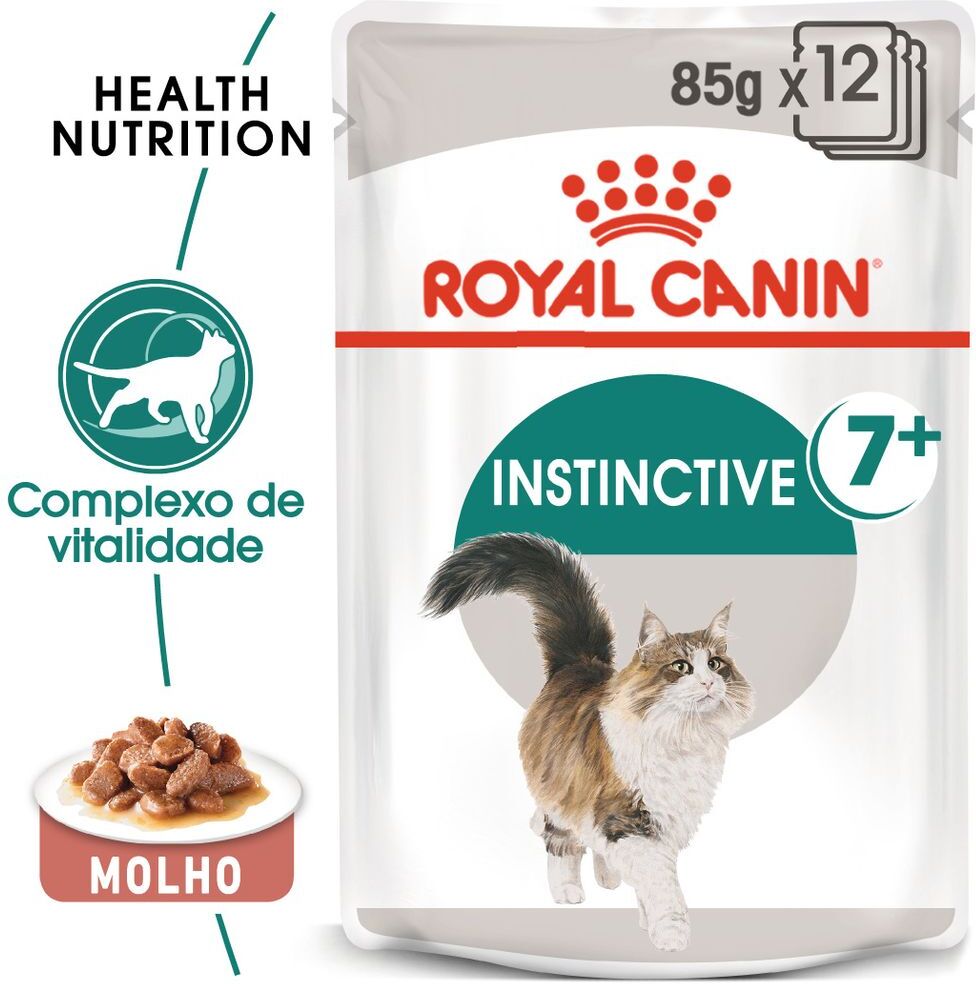 Royal Canin Instinctive +7 em molho - Pack económico: 24 x 85 g