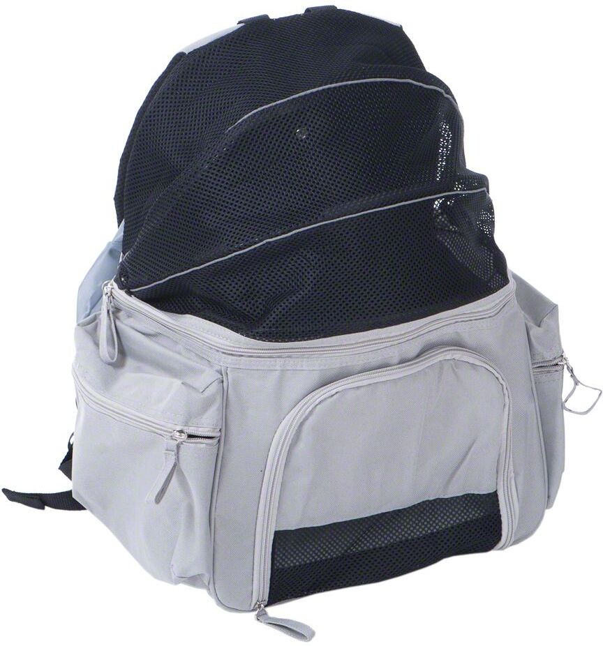 zooplus Exclusive Mochila de Transporte Sightseeing - C 32 cm x L 21 cm x A 46 cm