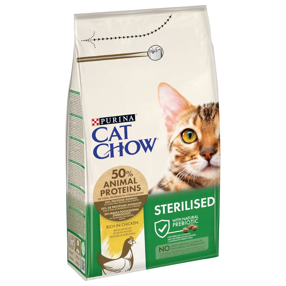 Cat Chow Adult Special Care Sterilised rica em frango - 15 kg