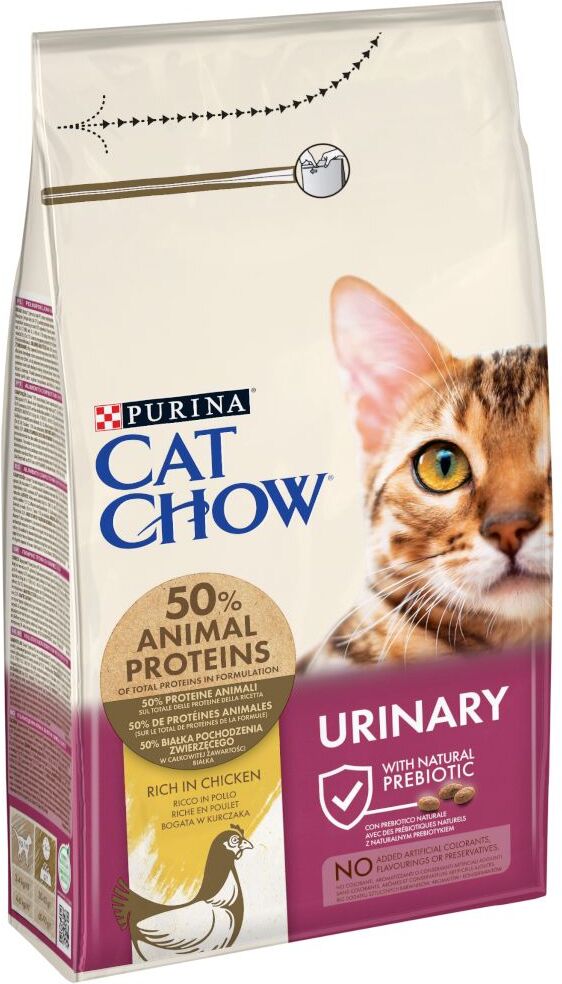 Cat Chow Adult Special Care Urinary Tract Health rica em frango - 15 kg