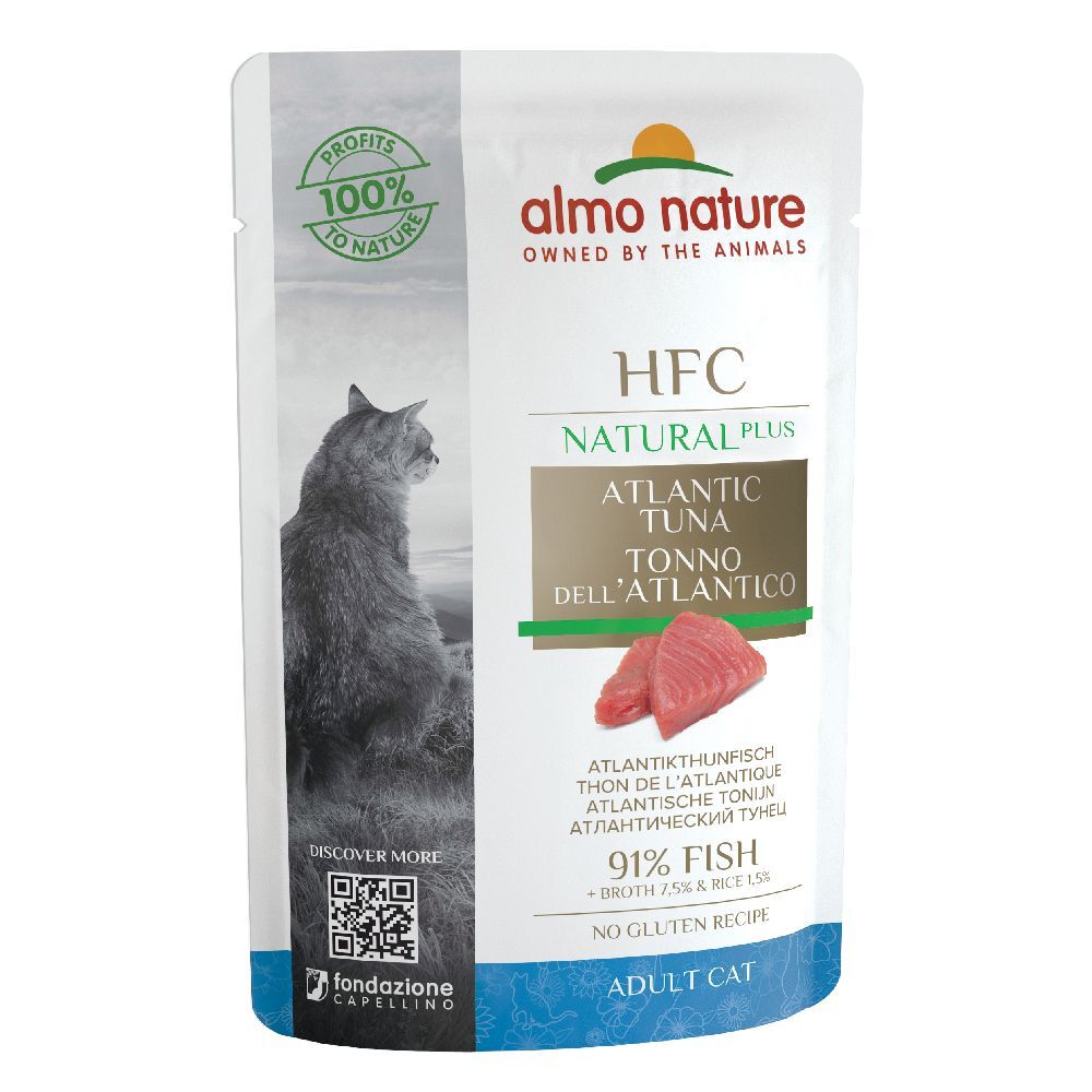 Almo Nature Alternative Almo Nature HFC Natural Plus em saquetas para gatos - Pack económico: peito de frango (24 x 55 g)