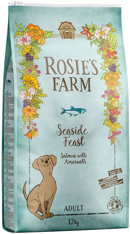 Rosie's Farm - Salmão com batata-doce e amaranto - Pack económico: 2 x 12 kg