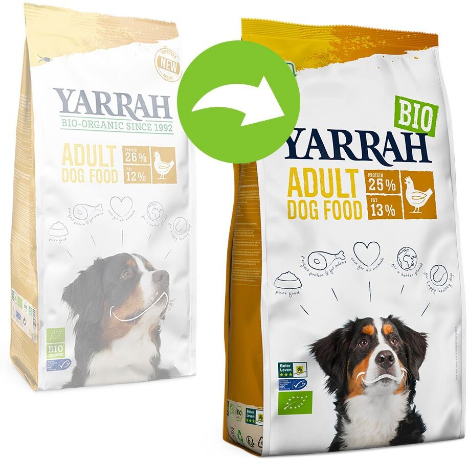 Yarrah Bio Adult com frango biológico - 15 kg