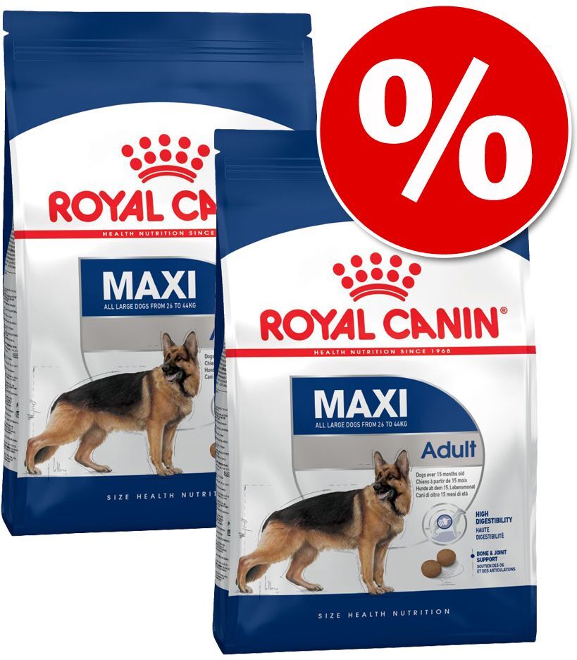 Royal Canin Size ração para cães - Pack económico - Maxi Adult (2 x 15 kg)