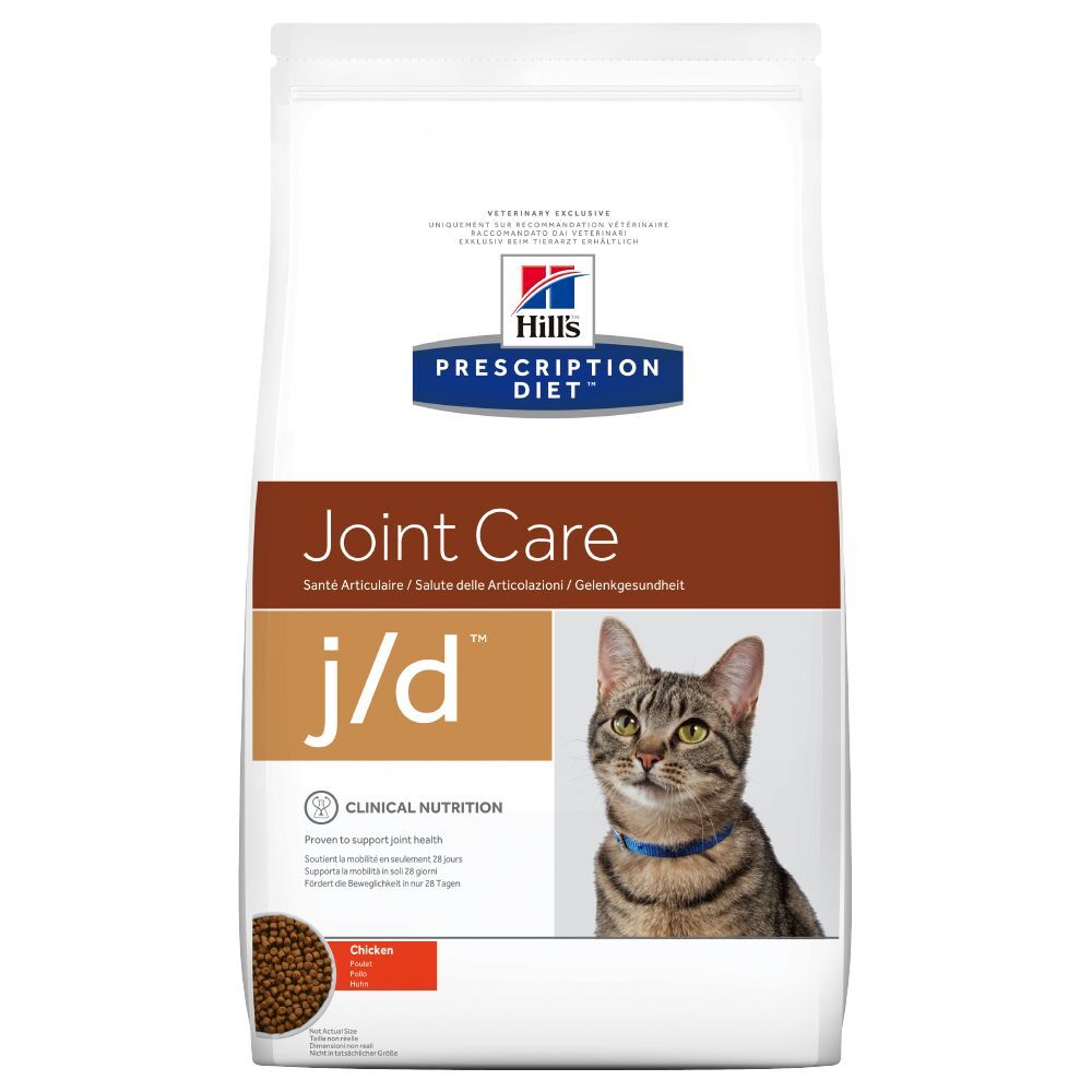 Hill's Prescription Diet j/d Joint Care com frango ração para gatos - Pack económico: 2 x 5 kg