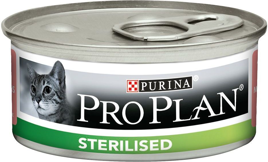 Pro Plan Sterilised 24 x 85 g em latas para gatos - Atum e salmão