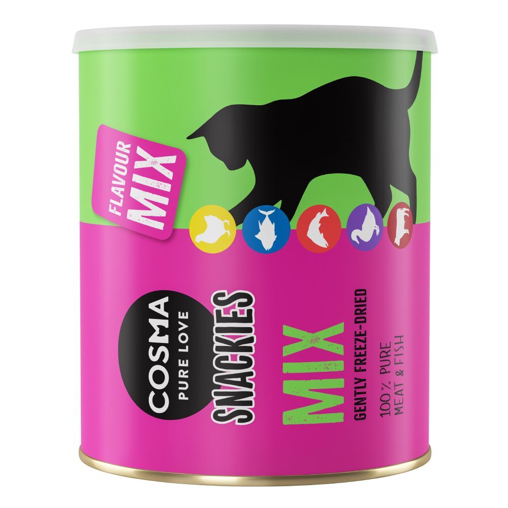 Cosma Snackies Maxi Tubo - snacks liofilizados - Pato 120 g