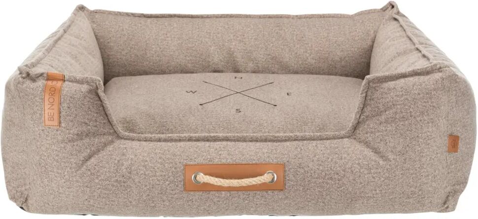 TRIXIE Cama para cães BE NORDIC Föhr Soft 80x60 cm cor areia