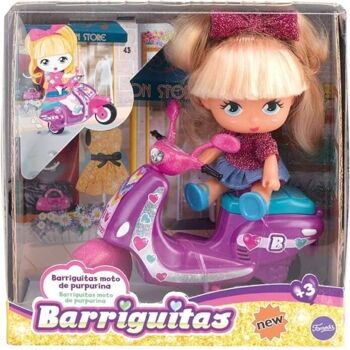 Disfrazzes Boneca Barriguitas de Motocicleta Glitter (1 Un - Rosa)