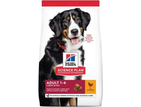 Hills Ração para Cães HILL'S (18 Kg - Seca - Adulto - Porte Grande - Sabor: Frango)