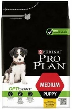 Purina Ração para Cães Pro Plan (3Kg - Seca - Porte Médio - Sabor: Frango)