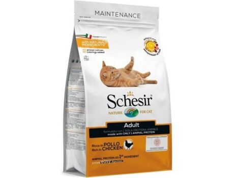 Schesir Ração para Gatos (1.5 Kg - Seca - Adulto - Sabor: Frango)