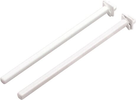 S/marca Poleiro para Pássaros (Branco - 22cm)