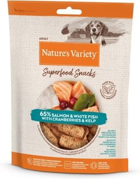 Nature'S Variety Snack para Cães (85 g - Seca - Sabor: Salmão)