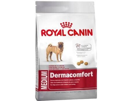 Royal Canin Ração para Cães Derma (10Kg - Seca - Porte Médio - Adulto - Sabor: Vegetais)