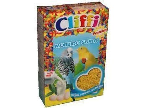 Cliffi Alimentação para Aves Super Pasta Gorda com Ovos e Leite para Crias (300 g)