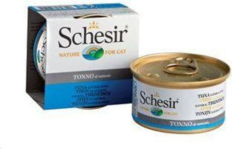 Schesir Ração para Gatos 11873 (85 g - Húmida - Sabor: Atum)