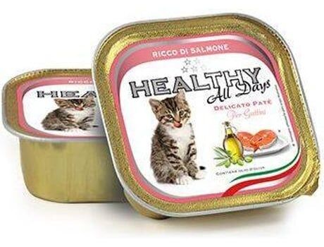 Kippy Ração para Gatos 38278 (32x100 g - Húmida - Sabor: Salmão)