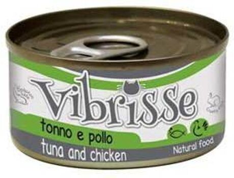 Vibrisse Ração para Gatos (70 g - Húmida - Sabor: Atum e Frango)