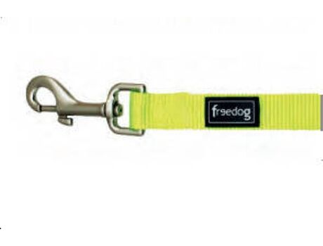 Freedog Trela para Cães Nylon Neon Fluor Verde (2.5 cm)
