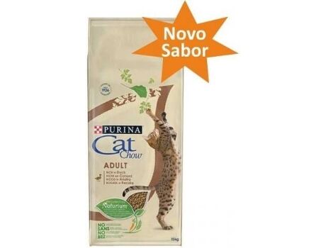 Purina Ração para Gatos (1.5Kg - Seca - Adulto - Sabor: Pato)