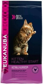 Eukanuba Ração para Gatos (4 Kg - Seca - Sabor: Frango e Fígado)