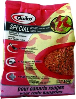 Quiko Alimentação para Aves Especial Vermelho (1.2 Kg)