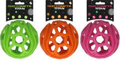 Dog Comets Bola para Cães Titan M Verde (11.5cm)