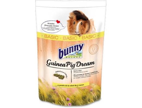 Bunny Ração para Porquinhos da Índia Basic (1.5 Kg)