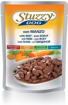 Stuzzy Dog Ração para Cães (24x100 g - Húmida - Sabor: Carne Bovina)