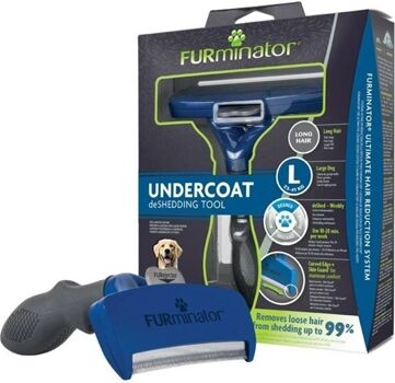 Furminator Escova para Cães Undercoat Pêlo Comprido Tamanho L