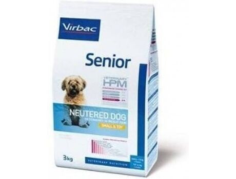 Virbac Ração para Cães Neutro (3Kg - Seca - Porte Pequeno - Sénior)