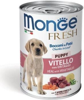 Monge Ração para Cães (400 g - Húmida - Cachorros - Sabor: Vaca)