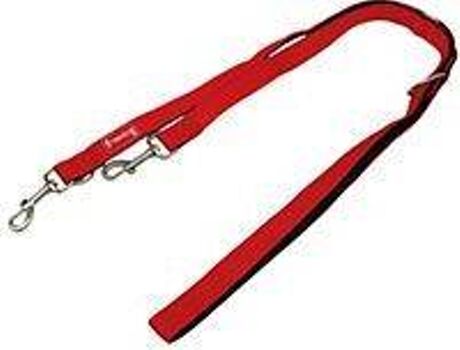 Freedog Trela para Cães Treino Vermelho (2 cm)