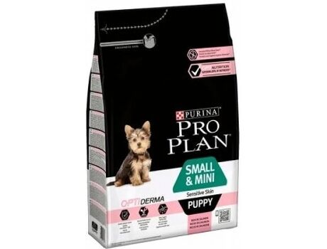 Purina Ração para Cães Pro Plan (3Kg - Seca - Porte Pequeno - Sabor: Salmão)