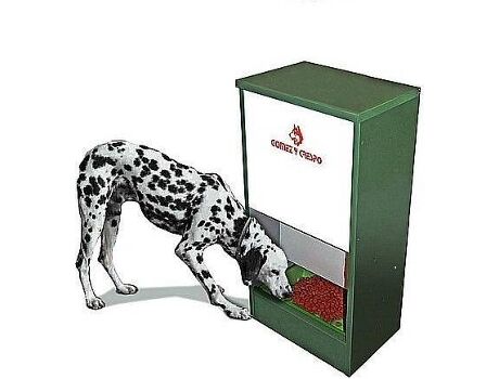 Gómez Y Crespo Comedouro Automático para Cães (Verde - 92x44x32cm - 20Kg)