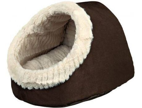 Trixie Cama para Cães Timur (Castanho e Bege - 35x26x41 cm - Espuma)