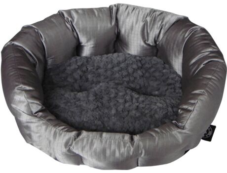 Gloria Pets Cama para Cães e Gatos Redonda (Cinzento - 55 cm)