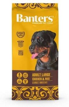 Banters Ração para Cães (15 Kg - Seca - Porte Grande - Adulto)